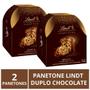 Imagem de Panetone Lindt, Duplo Chocolate, 2 Panettones de 400g