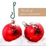 Imagem de Pangda Christmas Tree Hooks Green Ornament Hooks Mini Hangers for Christmas Tree, Christmas Wreath, Christmas Vine (100)