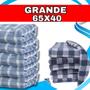 Imagem de Pano de Chão Alvejado Kit com 5 Grande Grosso Duplo