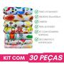 Imagem de Pano De Copa CHEF Atoalhado Atacado Felpudo Kit 30 Peças