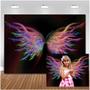 Imagem de Pano de fundo fotográfico TOAOFY Colorful Butterfly Wings 7x5 pés