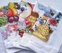 Imagem de Pano de Prato Atacado Estampado Kit com 100 Unidades