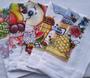 Imagem de Pano de Prato Atacado Estampado Kit com 100 Unidades