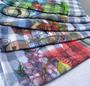 Imagem de Pano de Prato Atacado Estampado Kit com 50 Unidades