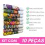 Imagem de Pano De Prato Master Chef Estampas Sortidas Bainha Kit C/ 10