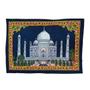 Imagem de Panô Indiano Bordado Taj Mahal 100% Algodão (Modelo 13)