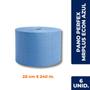 Imagem de Pano Mrplus Tipo Perfex Soft Azul (28cm x 240m.) Multiuso Limpeza C/ 6 Rolos.