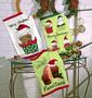 Panos de Copa Felpudo Natal Teka Panettone - Kit12peças Imagem de Panos de Copa Felpudo Natal Teka Panettone - Kit12peças