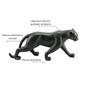 Imagem de Pantera Negra Escultura Estatua Decoração Casa Leopardo