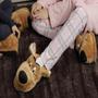 Imagem de Pantufa 3D Pelúcia Inverno Pet Cachorro Scooby Infantil