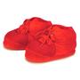 Imagem de Pantufa 3D Tênis de Basquete Sneaker Net Vermelho Solado Borracha Antiderrapante Tamanho 33/35 P Importway IWP3DBVM3335