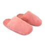 Imagem de Pantufa Adulto Rosa 38/39 Confortável Macia e Felpuda