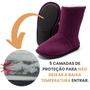 Imagem de Pantufa Bota Feminina Peluciada Calçado de Inverno Super Quentinha