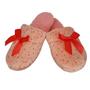 Imagem de Pantufa Chinelo de Quarto Feminina / infantil /Juvenil Antiderrapante Com Laço