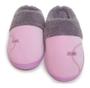 Imagem de Pantufa Chinelo De Quarto Mule Plush Sandalia - Rosa - 37/38