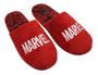 Imagem de Pantufa Chinelo Marvel Logo Avengers Vingadores Geek Disney