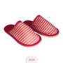 Imagem de Pantufa Fem c Listras Pink 36//37 38/39 40/41 Chinelo Conforto fofo Quente