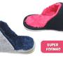 Imagem de Pantufa Feminina Adulto Fechada Pelúcia Chinelo De Quarto