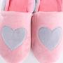 Imagem de Pantufa Feminina Stuf Si0172 Rosa Cinza