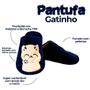 Imagem de Pantufa Gatinho Infantil Azul Tam. 30/31