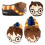 Imagem de Pantufa Harry Potter Wizarding World HP Original  Zona Criativa  Chinelo De Quarto Solado Borracha