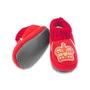 Imagem de Pantufa Infantil Com Solado N 23/24 Vermelho