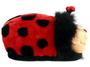 Imagem de Pantufa Infantil Feminina Joaninha Vermelho/Preto