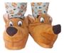 Imagem de Pantufa Infantil Personagem 3D Quentinha Adulto Scooby