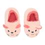 Imagem de Pantufa infantil pimpolho antiderrapante gatinha rosa