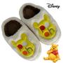 Imagem de Pantufa Licenciada Disney Ursinho Pooh Feminina Macia Fofinha Com solado Antiderrapante