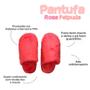 Imagem de Pantufa  Macia Confortável Felpuda Unisex  36/37 Pink