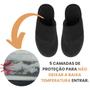 Imagem de Pantufa Masculina Antiderrapante do Tamanho 27/28 até 45/46