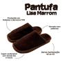 Imagem de Pantufa Masculina Confortável em Cor Marrom, Tamanho 42/43  A escolha perfeita para relaxar em casa com estilo e confort