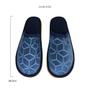 Imagem de Pantufa Masculina Macia Estampada Azul 40/41 Sola EVA