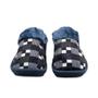 Imagem de Pantufa Masculina Xadrez Azul 40/41