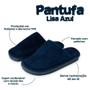 Imagem de Pantufa Masculino Lisa Chinelo Adulto Confortável Inverno