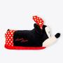 Imagem de Pantufa Minnie 3d solado de borracha pelúcia Tamanho 36/38 Tamanho M