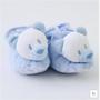 Imagem de Pantufa Para Bebê Atoalhada Zip Toys Urso Azul P