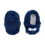 Imagem de Pantufa Para Bebê Menino 0 a 7 m Gatinho Azul Pimpolho 93114