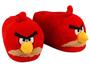 Imagem de Pantufa Pelúcia Infantil Angry Birds Vermelha
