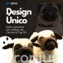 Imagem de Pantufas Cachorro Pug 3D Animal Confortável Uso Interno Externo Para Presentear Realista