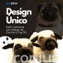 Imagem de Pantufas Cachorro Pug 3D Para Presente Divertido Uso Interno Externo Quarto De Borracha