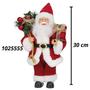 Imagem de Papai Noel com Saco de Presentes Natal 30x23x23cm - 1025555
