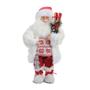 Imagem de Papai Noel Decorativo - Branco/Vermelho - 64cm  - 1 unidade - Cromus - Rizzo