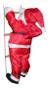 Imagem de Papai Noel Escalador Com Escada 90cm Enfeite Natal Top