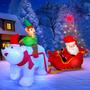 Imagem de Papai Noel Inflável de Natal Max Fun - 2,9m com LEDs