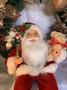 Imagem de Papai Noel Luxo Decoração Natalina Natal Luxo 40cm