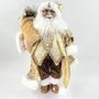 Imagem de Papai Noel Luxo Dourado Boneco De Natal Decorativo