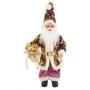 Imagem de Papai Noel Luxuoso Creme Dourado Decoração de Natal 50CM