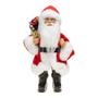 Imagem de Papai Noel Tradicional Vermelho Boneco 25cm Enfeite Natal Decoracao Premium